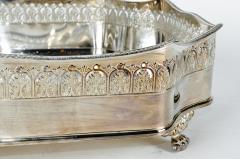 Large English Silver Plate Barware Tray - 400130