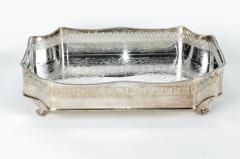 Large English Silver Plate Barware Tray - 400131
