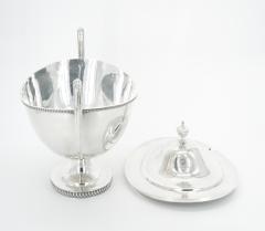 Large English Silver Plate Tableware Covered Tureen - 3439288