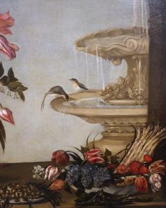 Large European Still Life Oil On Canvas Painting - 4322959