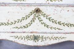 Large Exceptional 18thC Dutch Painted Linen Press - 2780648