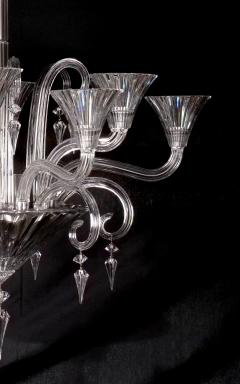 Large Exquisite French Baccarat Crystal Mille Nuits Twelve Light Chandelier - 3307704