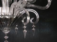 Large Exquisite French Baccarat Crystal Mille Nuits Twelve Light Chandelier - 3307709