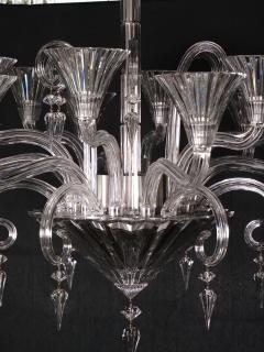 Large Exquisite French Baccarat Crystal Mille Nuits Twelve Light Chandelier - 3307714