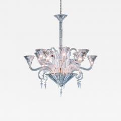 Large Exquisite French Baccarat Crystal Mille Nuits Twelve Light Chandelier - 3308687