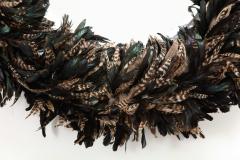Large Feathered Mirror - 1842652