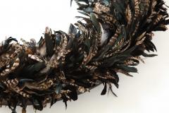 Large Feathered Mirror - 1842654