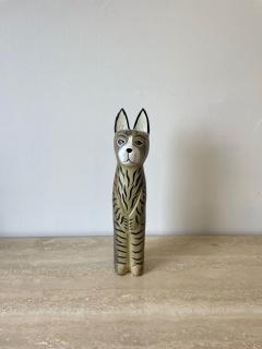 Large Folk Art Cat - 3955279