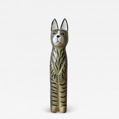 Large Folk Art Cat - 3955736