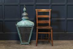 Large Foster Pullen Verdigris Copper Lantern - 1941209