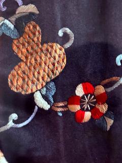 Large Framed Stunning Antique Chinese Embroidered Robe Qing Dynasty - 4407572