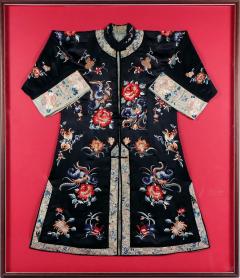 Large Framed Stunning Antique Chinese Embroidered Robe Qing Dynasty - 4412869