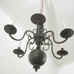 Large French 19th Century Brass Chandelier - 3485037