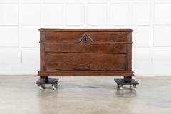 Large French 19thC Fruitwood Coffer - 3939930