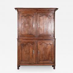 Large French 19thC Walnut Buffet Deux Corps - 3033834