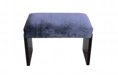 Large French Art Deco period piano bench - 939423