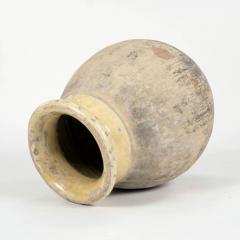 Large French Biot Jar with Yellow Glazed Rim - 4470287