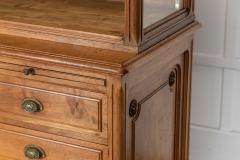 Large French Cherrywood Pharmacy Display Cabinet - 4406264