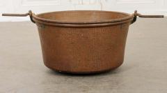 Large French Copper Pot with Iron Hanging Handle - 1548745