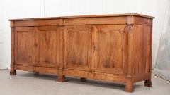 Large French Early 19th Century Restauration Walnut Enfilade - 1010777