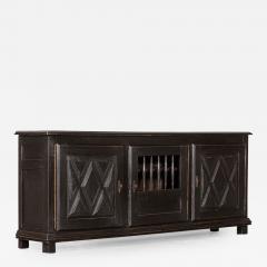 Large French Ebonized Fruitwood Enfilade Buffet - 3033836