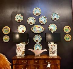 Large French Majolica Asparagus Platter 19th Century - 2160211