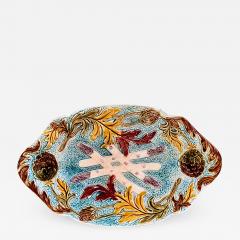 Large French Majolica Asparagus Platter 19th Century - 2162436