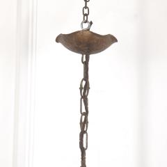 Large French Metal Chandelier - 3634738