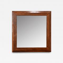 Large French Oak Frame with New Mirror Glass - 4698994