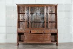 Large French Oak Glazed Haberdashery Shop Cabinet - 3128581