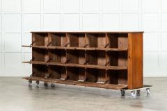 Large French Oak Haberdashery Drawers Cabinet Console - 3528696