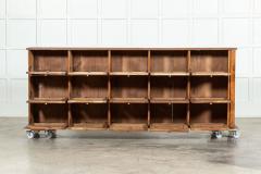 Large French Oak Haberdashery Drawers Cabinet Console - 3528763