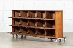 Large French Oak Haberdashery Drawers Cabinet Console - 3542524