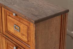 Large French Oak Haberdashery Drawers Cabinet Console - 3542528