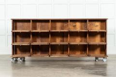 Large French Oak Haberdashery Drawers Cabinet Console - 3542536