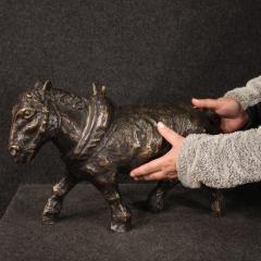 Large French bronze sculpture from the 20th century - 4027772