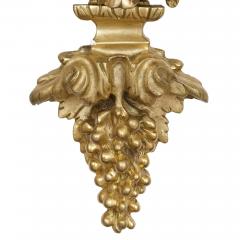 Large French gilt bronze wall sconces - 1548979