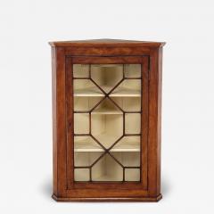 Large Georgian Corner Cupboard England circa 1800 - 3704809