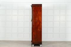 Large Georgian English Mahogany Linen Cupboard - 3838937