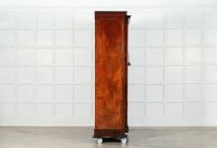 Large Georgian English Mahogany Linen Cupboard - 3838946