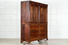 Large Georgian English Oak Housekeepers Cupboard - 3516207