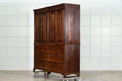 Large Georgian English Oak Housekeepers Cupboard - 3516209