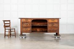 Large Georgian English Pine Dresser Base - 3949540