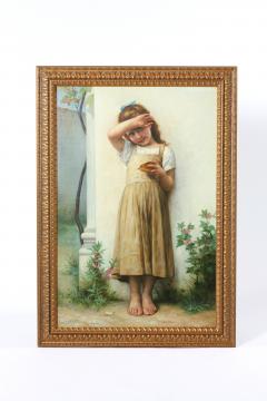 Large Gilt Wood Framed Oil Canvas Painting - 1574573