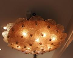 Large Golden Crystal Ceiling Light - 1114435