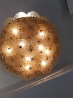 Large Golden Crystal Ceiling Light - 1114442