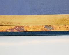Large Gorham Black Starr Frost Silver Gilt Photo Picture Frame - 928466