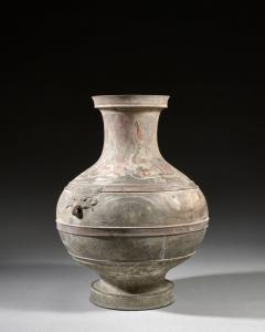 Large Han Dynasty Painted Jar - 2036555