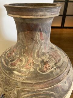 Large Han Dynasty Painted Jar - 2036570