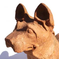 Large Han Dynasty Pottery Sculpture of a Dog - 3065299